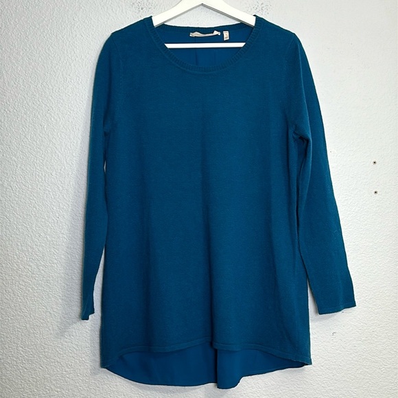 Soft Surroundings Women’s Size Large Sirena Wool Alpaca Scoopneck Tunic Top - Picture 1 of 12